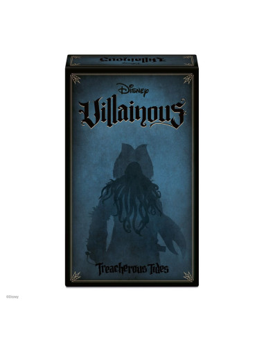 Villainous Treacherous Tides (Spanish) - Villainous: Treacherous Tides is an expansion for the Villainous board game that can a