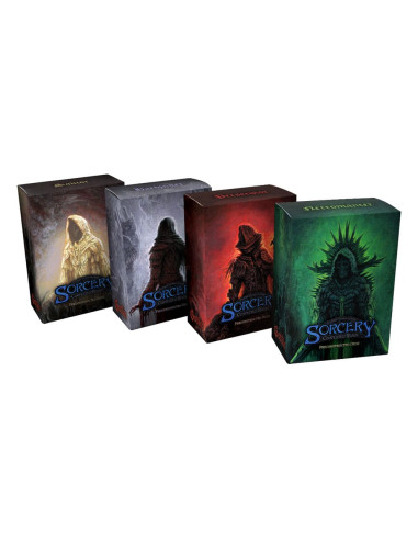 RESERVA Sorcery TCG Contested Realm - Gothic Prophets of Doom: Caja de Preconstructed Decks (4 Mazos) Inglés  - Este producto es