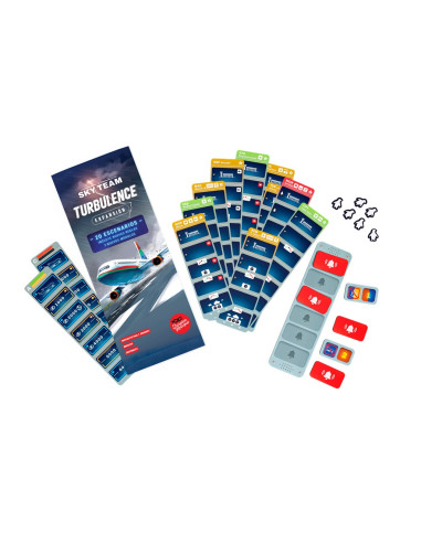 Sky Team: Turbulence - ¡Agárrense a sus asientos! Queridos pilotos, los cielos han sido clementes hasta ahora, pero os espera u