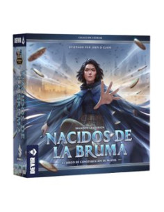 Mistborn (Spanish) - Brandon Sanderson's Cosmere leaps from the pages of books to the tabletop with Mistborn, the deck-building
