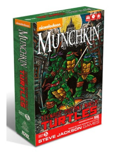 Teenage Mutant Ninja Turtles Munchkin (Spanish) - In the Teenage Mutant Ninja Turtles Munchkin card game, you must take on the