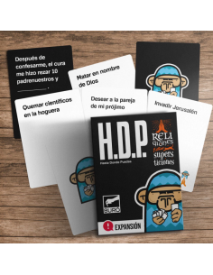 HDP. Politica, Religion y Otras Supersticiones - HDP: Politica, Religion y Otras Supersticiones es una expansión que añade 100 2