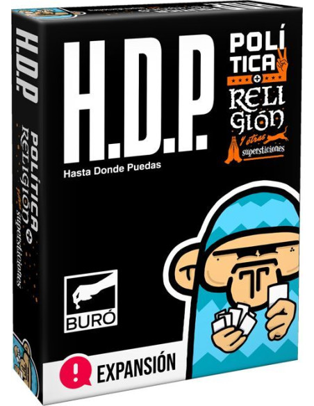 HDP. Politica, Religion y Otras Supersticiones  - HDP: Politica, Religion y Otras Supersticiones es una expansión que añade 100 
