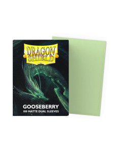 Fundas Dragon Shield Tamaño Standard (63x88mm) - Gooseberry Dual Mate (100) - Fundas compatibles con Magic The Gathering, Pokém 2