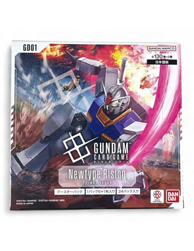 Gundam Newtype Rising GD01: Caja de Sobres (24) Japones  - 