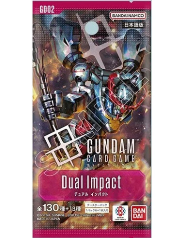 Gundam Dual Impact GD02: Sobre (13) Japonés  - 