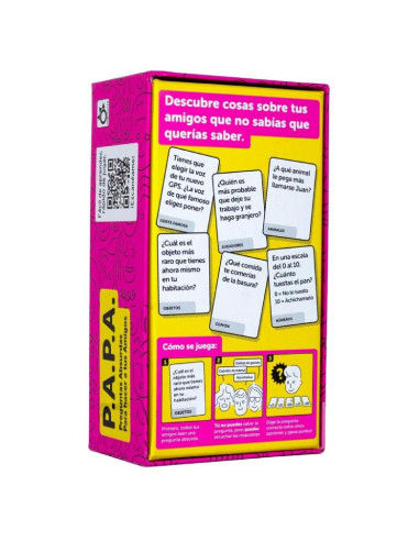 P.A.P.A Preguntas Absurdas Para hacer a tus Amigos  - Todo lo que tienes que hacer es adivinar cuál de las cinco preguntas han c