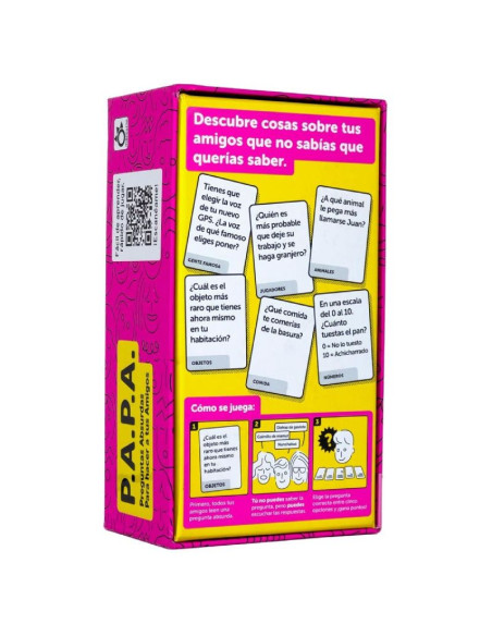 P.A.P.A Preguntas Absurdas Para hacer a tus Amigos  - Todo lo que tienes que hacer es adivinar cuál de las cinco preguntas han c
