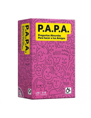 P.A.P.A Preguntas Absurdas Para hacer a tus Amigos  - Todo lo que tienes que hacer es adivinar cuál de las cinco preguntas han c