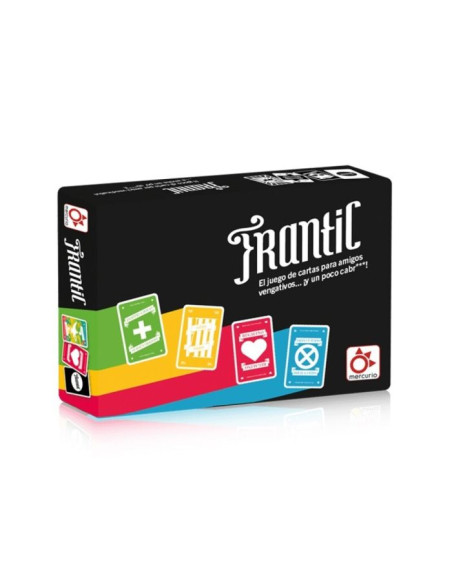 Frantic. Juego de Mesa  - El juego de cartas para amigos vengativos.... ¡y un poco cabr***! Cualquiera es capaz de deshacerse de