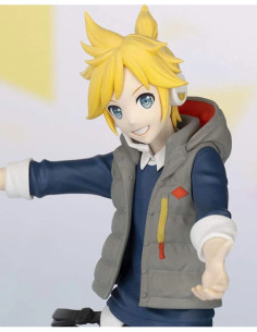 Figura Kagamine Len. Street Sekai. Hatsune Miku. Colorful Stage!