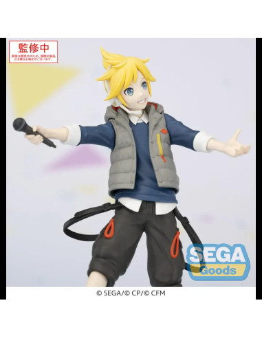 Figura Kagamine Len. Street Sekai. Hatsune Miku. Colorful Stage!