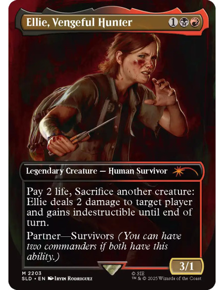 RESERVA MTG - Secret Lair Playstation x The Last of Us Part II (Inglés)  - Este producto es una RESERVA, y se servirá en la fech