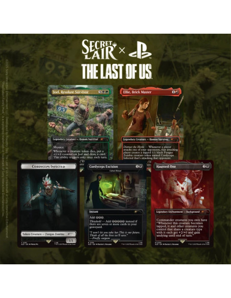 PREORDER MTG - Secret Lair Playstation x Horizon: The Last of Us Part I (English)  - This item is a PREORDER. It will be shipped