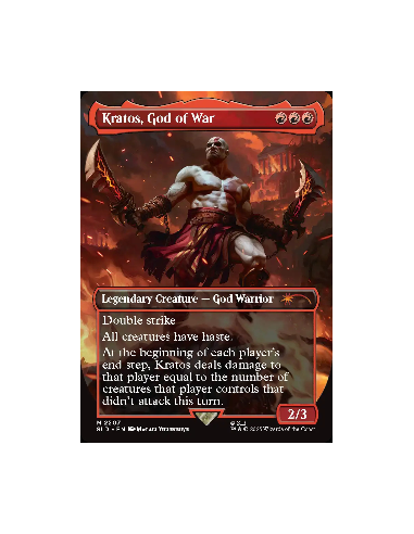 PREORDER MTG - Secret Lair Playstation x Horizon: God of War: Greek (English)  - This item is a PREORDER. It will be shipped on 