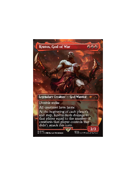 PREORDER MTG - Secret Lair Playstation x Horizon: God of War: Greek (English)  - This item is a PREORDER. It will be shipped on 