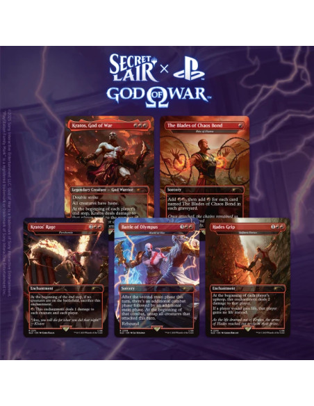 PREORDER MTG - Secret Lair Playstation x Horizon: God of War: Greek (English)  - This item is a PREORDER. It will be shipped on 