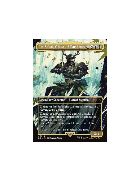 PREORDER MTG - Secret Lair Playstation x Horizon: Ghost of Tsushima (English)  - This item is a PREORDER. It will be shipped on 