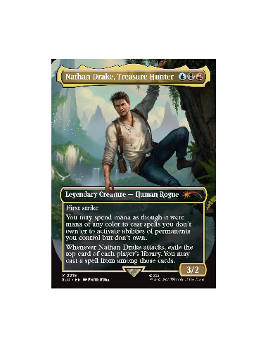 RESERVA MTG - Secret Lair Playstation x Uncharted (Inglés)  - Este producto es una RESERVA, y se servirá en la fecha de salida: 