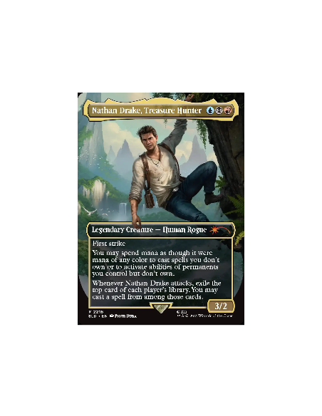 RESERVA MTG - Secret Lair Playstation x Uncharted (Inglés)  - Este producto es una RESERVA, y se servirá en la fecha de salida: 