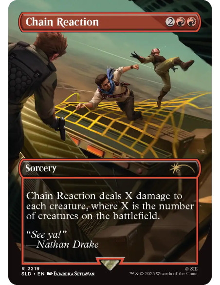 PREORDER MTG - Secret Lair Playstation x Uncharted (English)  - This item is a PREORDER. It will be shipped on the release date: