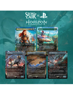 PREORDER MTG - Secret Lair Playstation x Horizon: Into the Forbidden West (English)  - This item is a PREORDER. It will be shipp