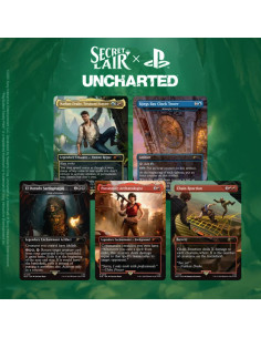 RESERVA MTG - Secret Lair Playstation x Uncharted (Inglés)  - Este producto es una RESERVA, y se servirá en la fecha de salida:  2