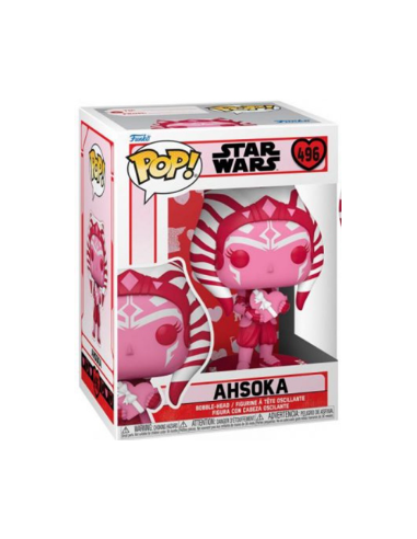 Funko Pop Ahsoka. Star Wars. San Valentin  - Funko Pop Ahsoka. Star Wars. San Valentin