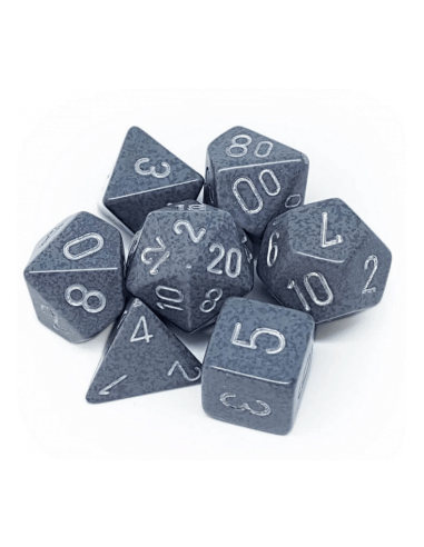Set 7 Dados Hi-Tech Chessex  - Set 7 Dados Hi-Tech