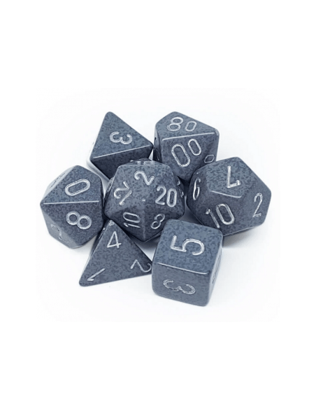Set 7 Dados Hi-Tech Chessex  - Set 7 Dados Hi-Tech