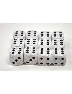 Set 36 Dados Arctic Camo. D6 Chessex  - Set 36 Dados Arctic Camo. D6 2