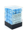 Set 36 Dice Light Blue/White. D6  - Set 36 Dice Light Blue/White. D6