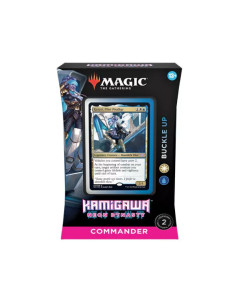 Mazo Commander Buckle Up Inglés. MTG Kamigawa Neon Dinasty - Mazo Commander Buckle Up Inglés. MTG Kamigawa Neon Dinasty
