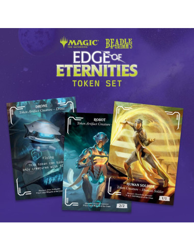 PREORDER MTG - Edge of Eternities: Dice and Token Pack (English)  - This item is a PREORDER. It will be shipped on the release d