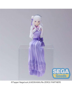 Figura Emilia Dressed-Up Party. Re: Zero - Figura Emilia Dressed-Up Party. Re: Zero 14 cm
