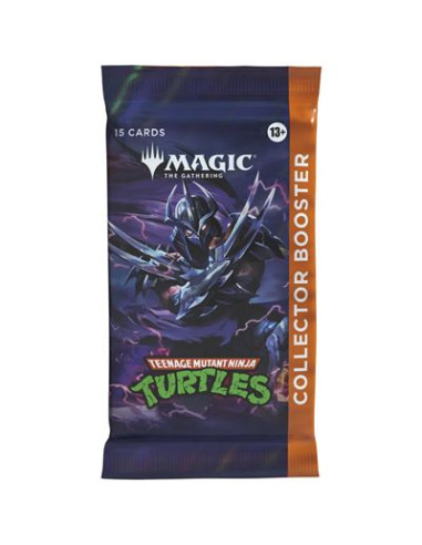 PREORDER MTG - Teenage Mutant Ninja Turtles: Collector Booster Pack (English)  - This item is a PREORDER. It will be shipped on 