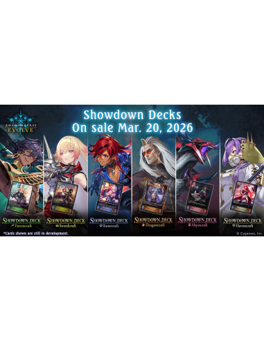 PREORDER Shadowverse Evolve - Showdown Deck: Havencraft (English)  - This item is a PREORDER. It will be shipped on the release 