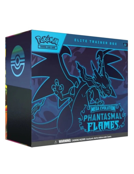 Caja de Entrenador de Elite Llamas Fantasmales (Inglés). Pokemon  - 