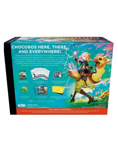 RESERVA MTG - Final Fantasy: Chocobo Bundle (Japonés)  - Este producto es una RESERVA, y se servirá en la fecha de salida: 5/12/
