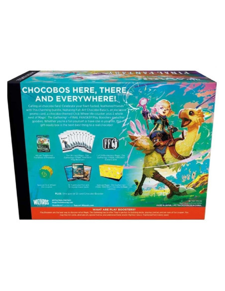 RESERVA MTG - Final Fantasy: Chocobo Bundle (Japonés)  - Este producto es una RESERVA, y se servirá en la fecha de salida: 5/12/