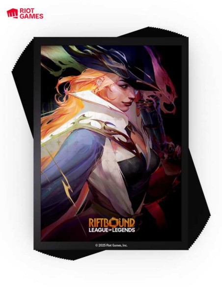 Riftbound: League of Legends TCG: Fundas Origins Miss Fortune Art (100) - Riftbound: League of Legends TCG: Fundas Origins Miss Fortune Art (100) -