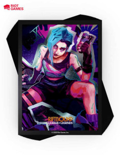 Riftbound: League of Legends TCG: Fundas Origins Jinx Art (100) -