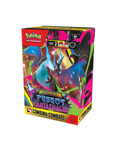Mega Evolution. Phantom Fires Combine and Battle Pack (Spanish)  - Expand your collection with this bundle of six Pokémon TCG Me
