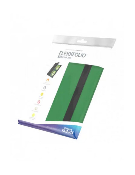 Ultimate Guard FlexxFolio 360 - 8 Bolsillos Verde