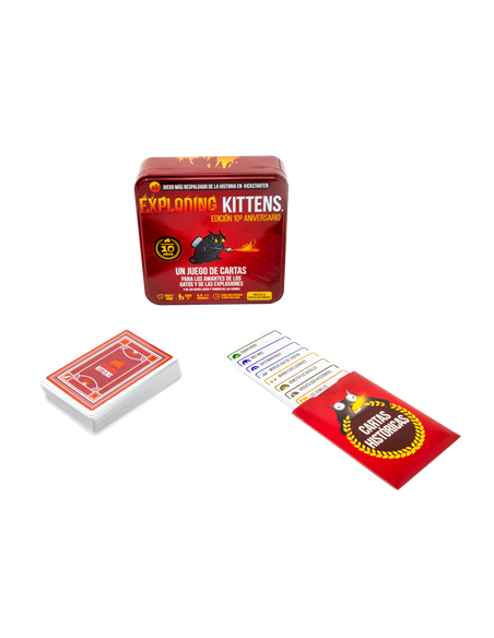 Exploding Kittens Edición 10º Aniversario