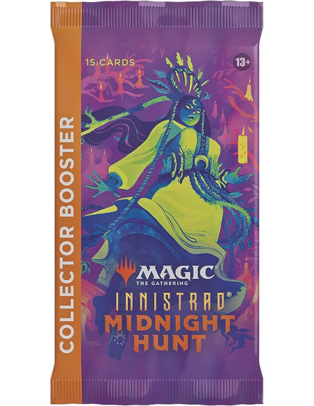 MTG - Innistrad Midnight Hunt : Collector Booster Pack (15) Inglés