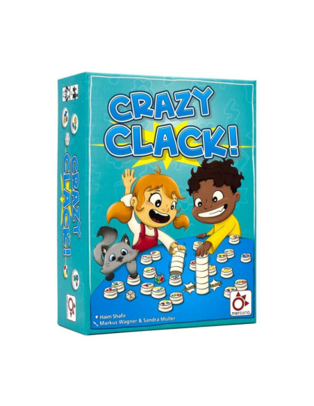 Crazy Clack!. Board Game (Spanish)