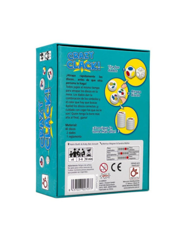 Crazy Clack!. Board Game (Spanish)