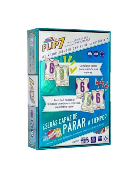 Flip 7!. Board Game (Spanish)