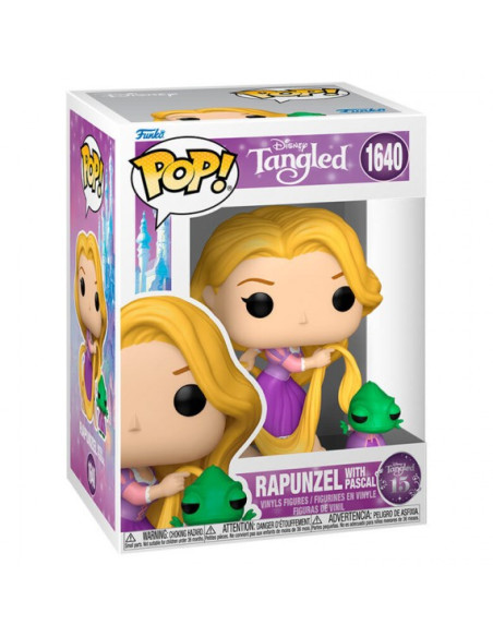 Funko Pop Rapunzel con Pascal. Enredados